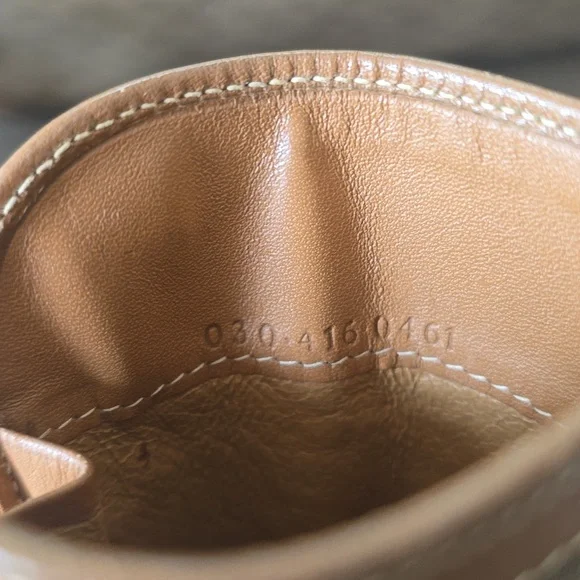 Gucci Gold and Tan Leather Vintage Bundle With Matching Eyeglass Case - Picture 13 of 17